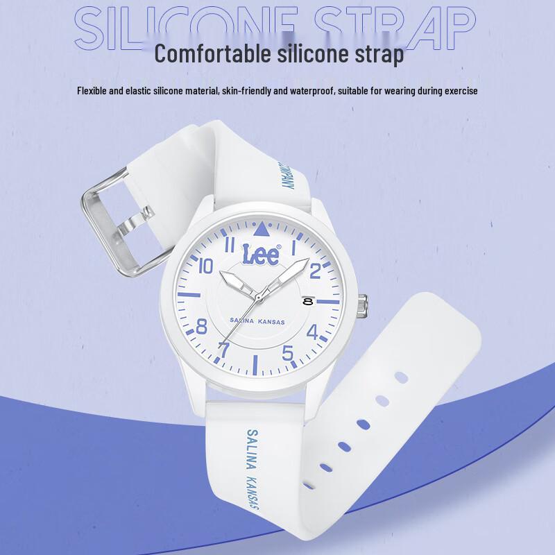 Lee Student Quartz Watch with Luminous Display and Date
