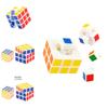 P168-4 Leicht zu drehender pädagogischer 3x3 Zauberwürfel Spielzeug für Kinder 5,7 cm Leichtes ABS Design