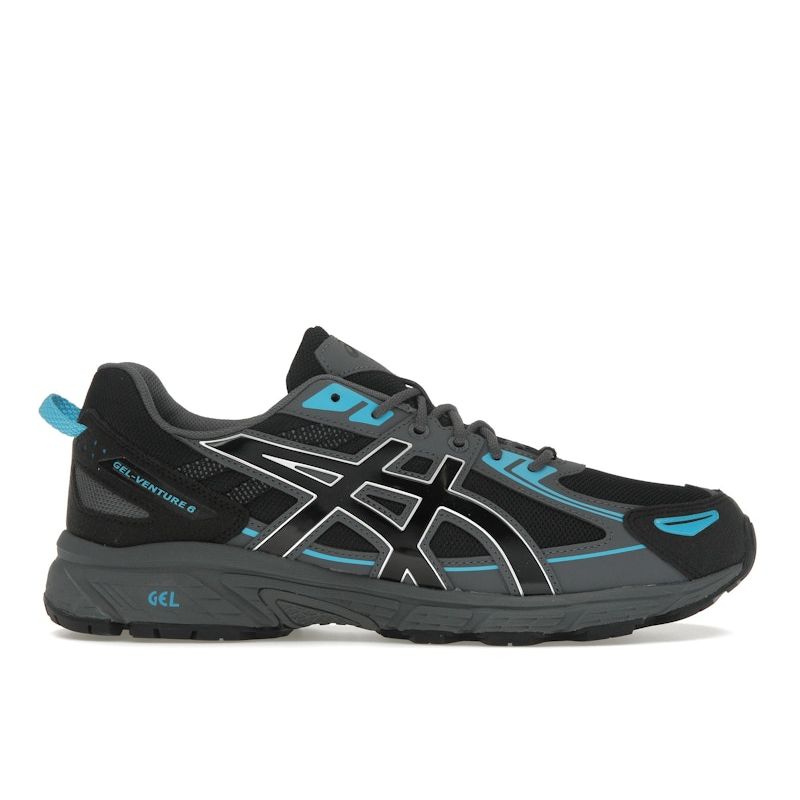 ASICS GEL-VENTURE 6 Черный Серый Carrier Мужские Кроссовые Кроссовки 1203A438-003 EU 42