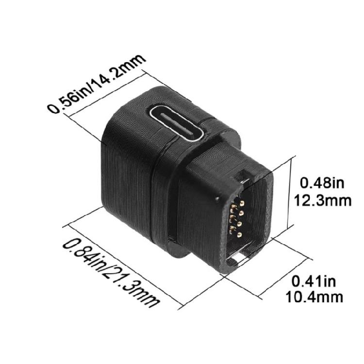 Miniature Power Cord Compatibility Type C Fast Charging Cable Travel Friendly USB C Cable Perfect for Cycling Component