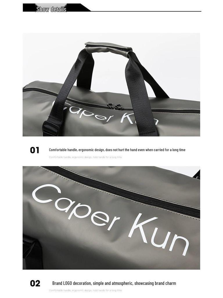 Trendige Herren Fitness- und Reisetasche mit Nass-/Trockenfach