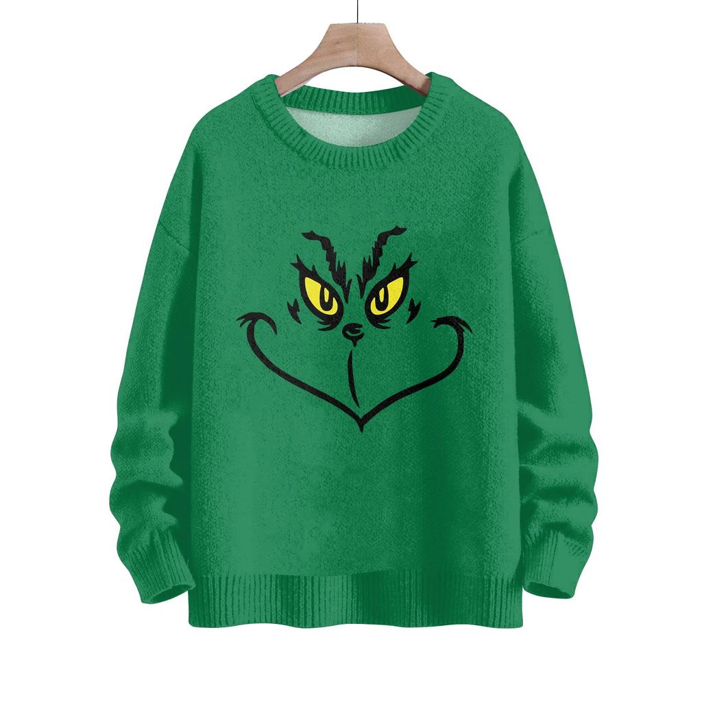 Christmas Sweatshirts For Women Knit Sweater Cute Shirt Fall Crewneck Pullover Tops