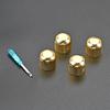 4Pcs Guitar Knobs Volume Tone Control Guitar Knobs Top Hat Knobs 6mm Shaft Hole