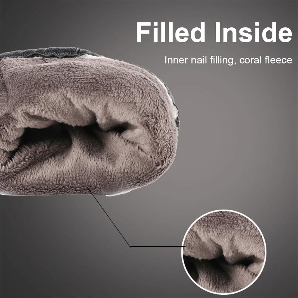 Electric Heated Gloves Rechargeable USB Hand Warmer Heating Gloves Winter Motorcycle Thermal Touch Screen Bike Gloves Water Repellent