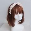 Multicolor Lolita Lace Hair Hoop Sweet Big Bowknot Headband Handmade Hair Accessories Gift for Girlfriend Daughter
