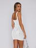 Sexy Strap Dress With Sparkling Rhinestones For Night Out And Clubwear
