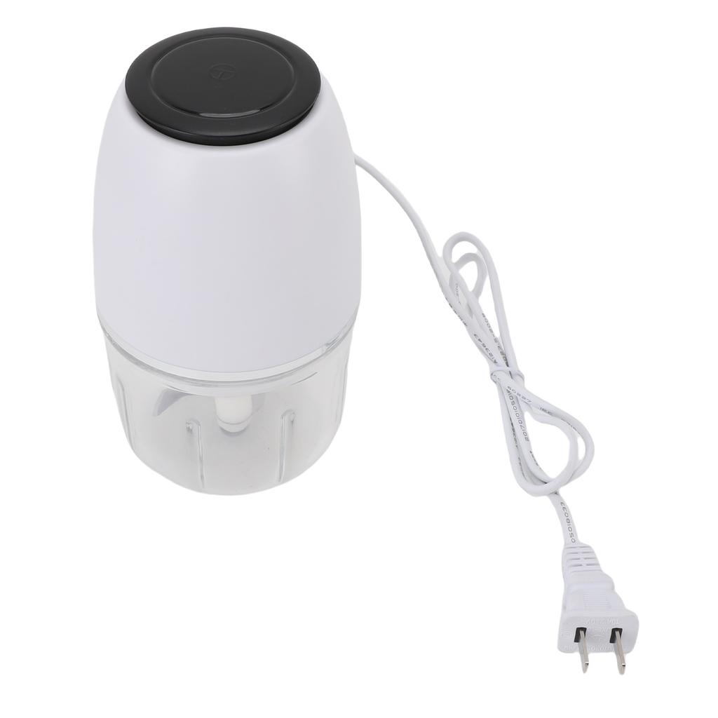 Electric Garlic Chopper 300ML Portable Food Processor Vegetable Mincer Blender for Nuts Chili Onion