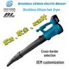 Cordless Hair Dryer & High Power Industrial Dust and Leaf Blower with Lithium Battery