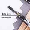 Deli Metal Craft Knife: Small Paper Cutter & Wallpaper Knife - Handmade Express Box Opener & Art Tool