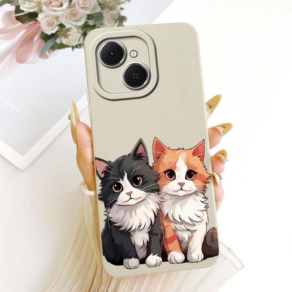 For Tecno Spark 40C 40 KM5 KM4k Fashion Dusk Beach Painting Phone Case For Tecno Spark40C Spark40 4G Soft Silicone Cover Bumpers