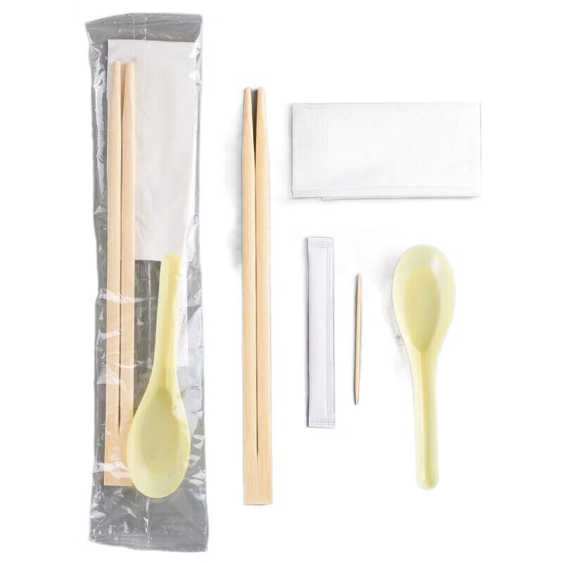 

Disposable Bamboo Chopstick & Spoon Set