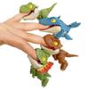 Jurassic Finger Dinosaurier Triceratops Tyrannosaurus Modell Spielzeug für Kinder Kreative Fingerbeißende Dinosaurier Interaktives Spielzeug Junge Geschenk