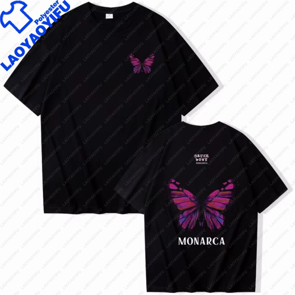 

Unisex T Shirt Eladio Carrion World Tour Fashion TShirt Harajuku Printed Tee Tshirts Tops Women Unisex Tee Camisetas Ropa Hombre S