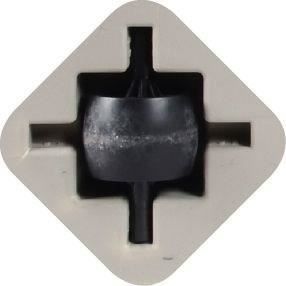 Planter Muret with Water Reservoir and Wheels - EDA - Tuscany - 74 L - 79 X 35 X H.39 Cm - Taupe