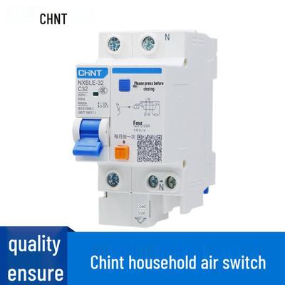 CHINT NXBLE-32 63A 1P+N/2P Residual Current Circuit Breaker with Household Air Switch