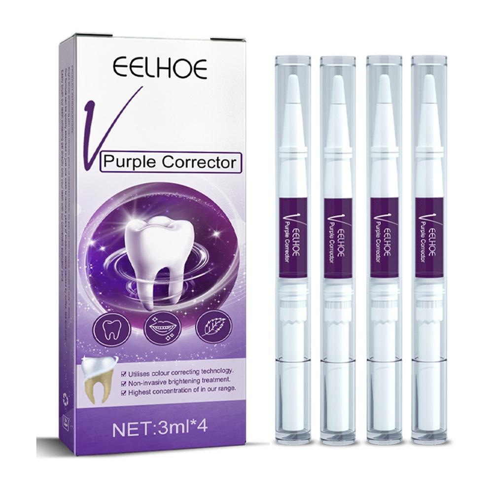 

V34 Отбеливание зубов, ремонт зубной пасты, ярко-белая античувствительная зубная паста, чистка полости рта, удаление пятен дыма, уход за налетом 4pcs