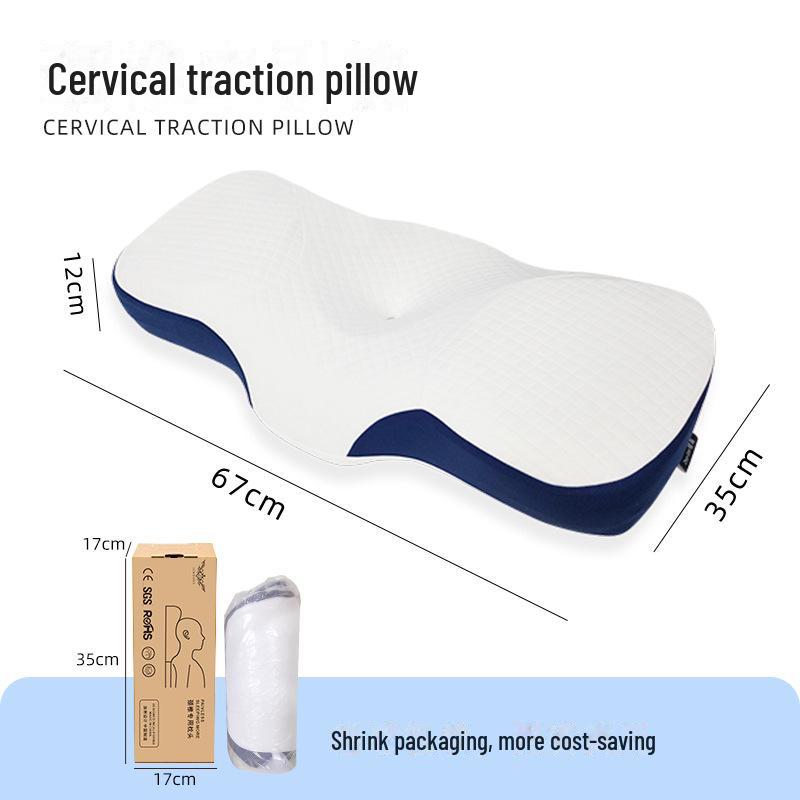 

Подушка для шеи из пены с эффектом памяти - Медленный отскок, нулевое давление для глубокого сна 67x35x12 CM