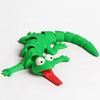 Juguetes Modelo de Lagartos Hopperes Tom con Sudadera Roja Impresos en 3D – Figura Divertida de Lagarto Decoración de Escritorio para Regalo de Cumpleaños de Adulto y Niños