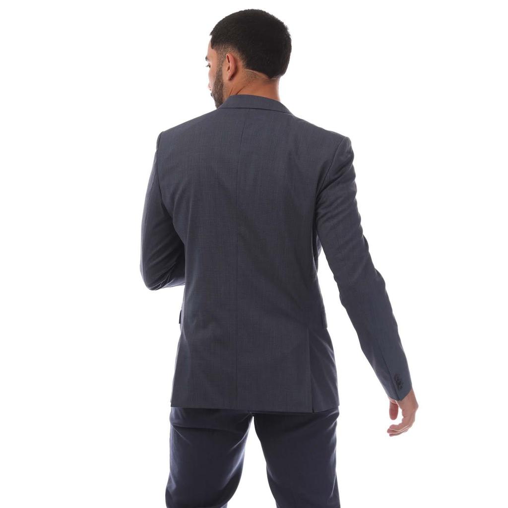 Hugo Men's Houndstooth Extra-Slim Jacket