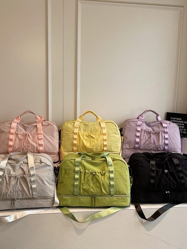 Women's Large Capacity Multifunctional Travel and Fitness Bag - Trendy, Dry/Wet Separation, Perfect for Yoga and Short Trips