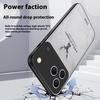 For iPhone 17 Pro Case Deer Pattern Cloth Texture PU + PC + TPU Phone Cover