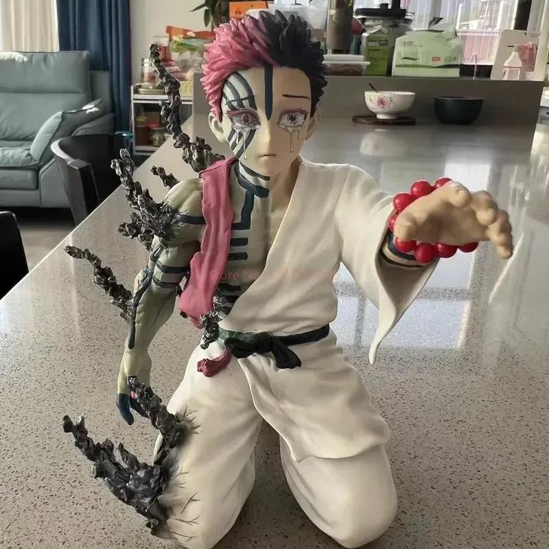 New Demon Slayer Akaza Repent Before Death 6 Inch Genuine Bulk Products Have Defects Model Doll Action Figurine Birthday Gift