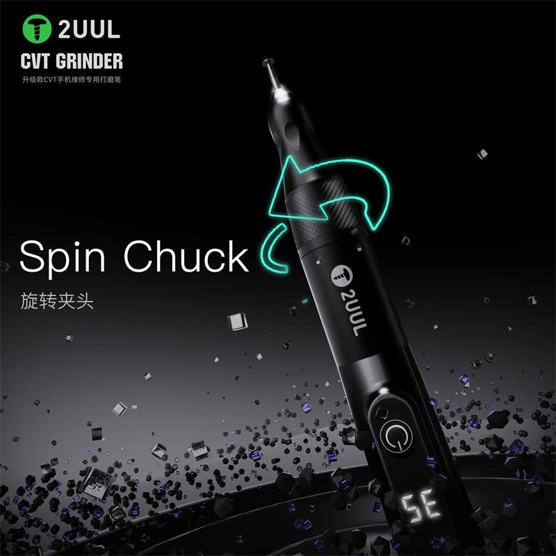 2UUL DA84 CVT Grinder Pen Stepless Speed Control Phone IC Grinding Machine Frame Correction Tools for Electronics Phone Repair