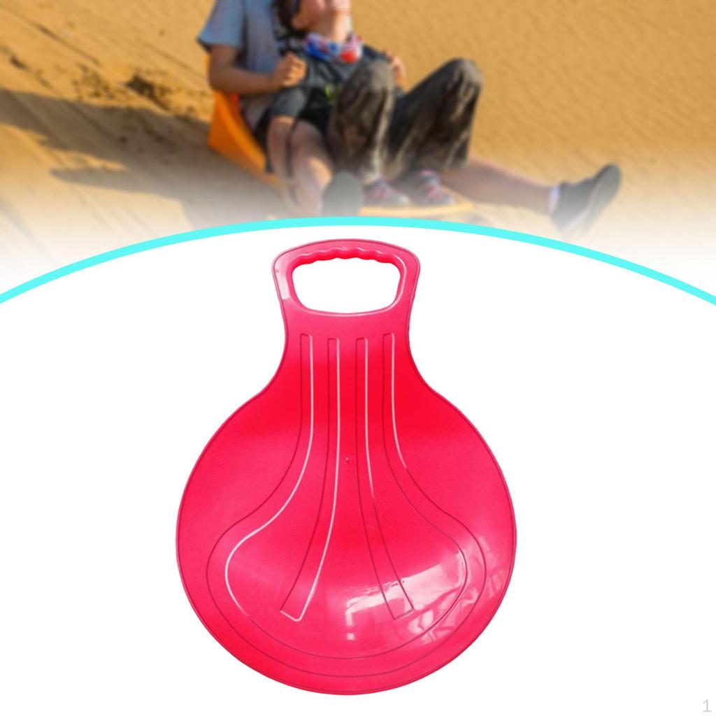 Polypropylene Sled-type Sliding Disc, Portable And Multi-purpose for Children, 20 X 14.2 Inches.