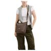Coach Jude 22 Logo Leather Shoulder Bag Small Women Shoulder Bag Brown CBH18-IMV2R