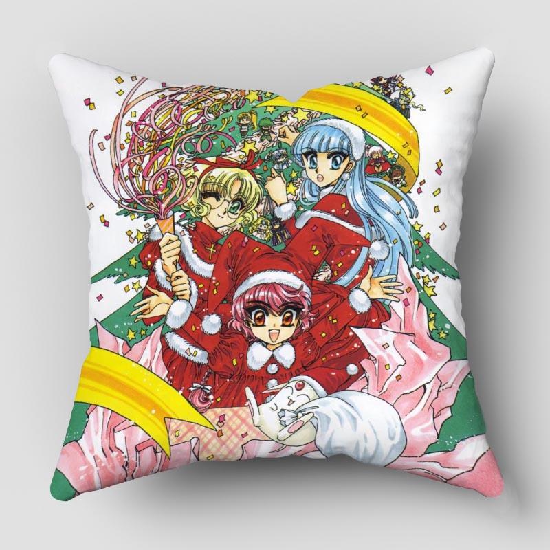 Musife Magic Knight Rayearth Pillowcase Art Square Zippered Pillow Cover 35*35,40*40,45*45cm wholesale