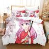 Fashion 3D Print Kawaii Girls OreShura Bedding Set Cartoon Anime Three-piece Set Adult Kid Bedroom Duvet Cover Sets Home Textile
