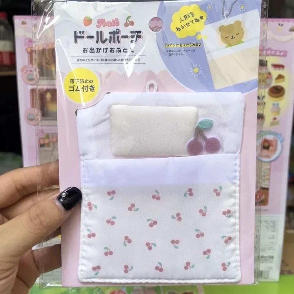 

Кукольный спальный мешок Миниатюрная кровать Мини-сумка для хранения кукол Аниме аксессуары