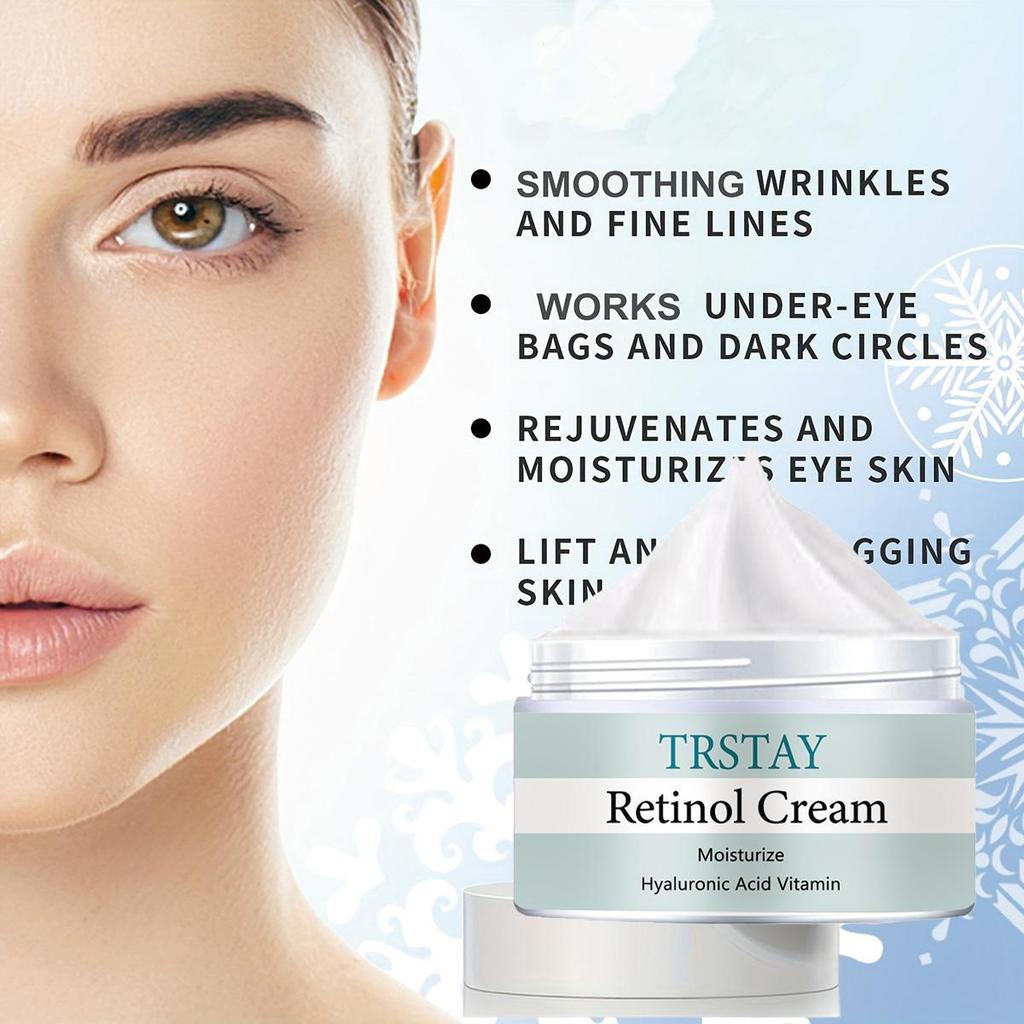 Retinol Hyaluronic Acid Brightening Wrinkle Cream Is Gentle and Non-irritating, Smoothing Wrinkles and Lightening Fine Lines
