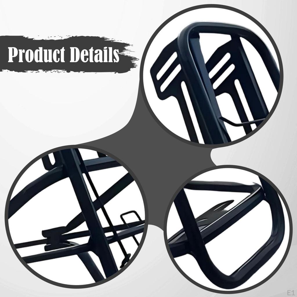 Bike Cargo Carrier Rack Luggage Holder Easy Installation Universal Rear Bicycle Pannier Support