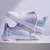 Ladies Soft Non-Slip Jogging Shoes Flying Weave Breathable Autumn Running Shoes Women Sports Fashion Comfortable Casual Sneakers