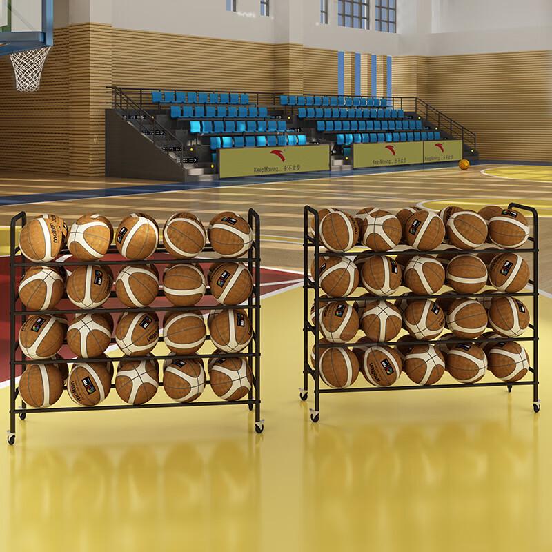 Mobile Sports Ball Storage Rack