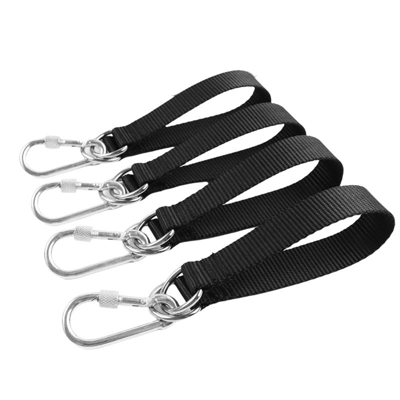 

Tree Swing Straps 4 PCS Outdoor Hanging Kit With 4 Carabiners, Tree Swing Hanging Kit For Kids And Babies