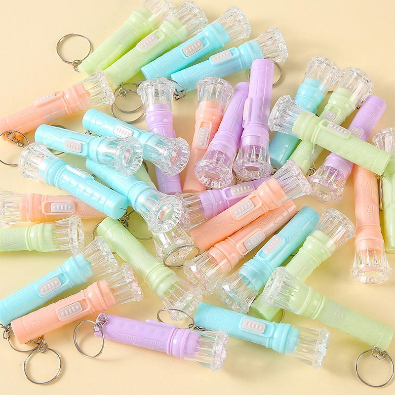 10/20Pc Mini Led Glow Flashlight Kids Birthday Party Carnival Wedding Guest Gift Goody Bag Pinata Filler Classroom Prizes Trophy
