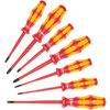 WERA Kraftform Plus Handle Slim Insulated Screwdriver Set 7-Piece (135961)