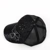 Spring & Summer Sequin Bow Baseball Cap: Breathable Mesh Sun Protection Hat