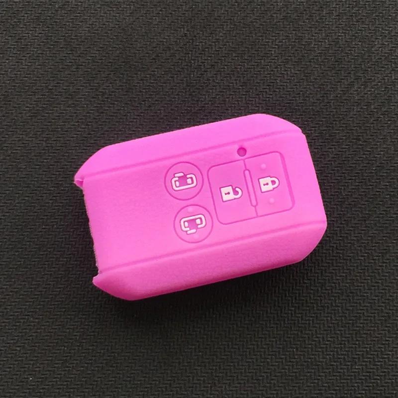 Silicone Flip Remote Key Case Cover Shell for Suzuki Swift Wagon Jimny Sierra Spacia 4 Button Key