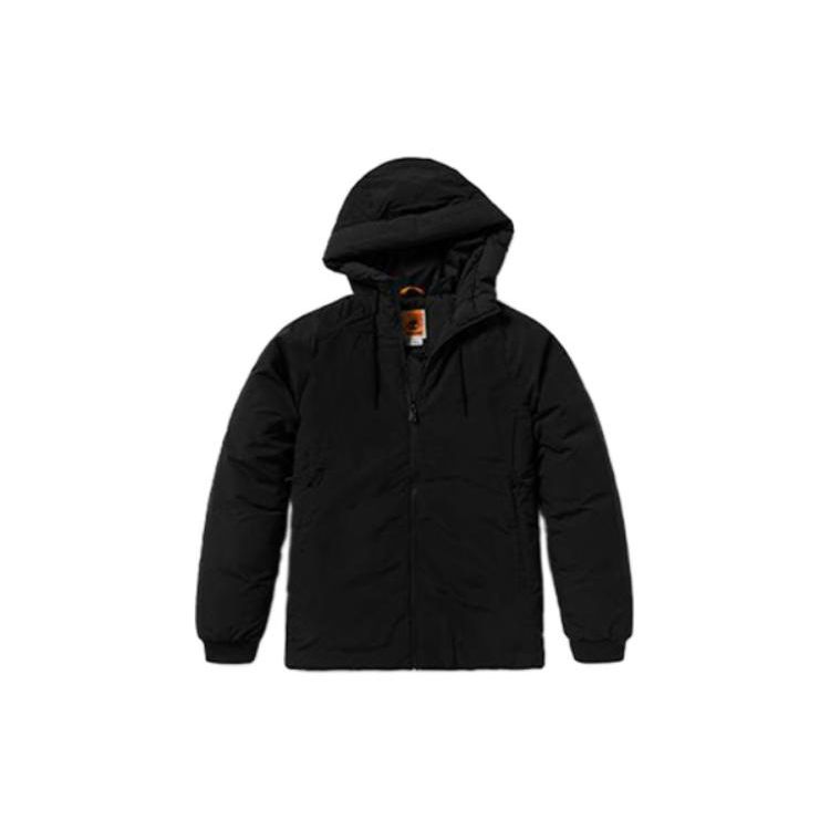 Timberland Solid Color Removable Loose Down Jacket Men Outerwear Dark-Sapphire A5RCZ-433