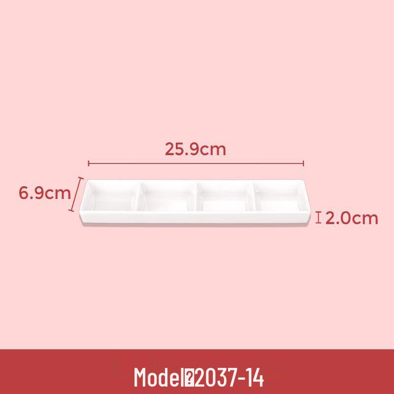 Wuhe White Round Melamine Sauce Dish