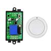 433MHz DC12V Receiver & Transmitter Long Distanced Wireless Remote Control Switches Set 1CH for Electric Curtain