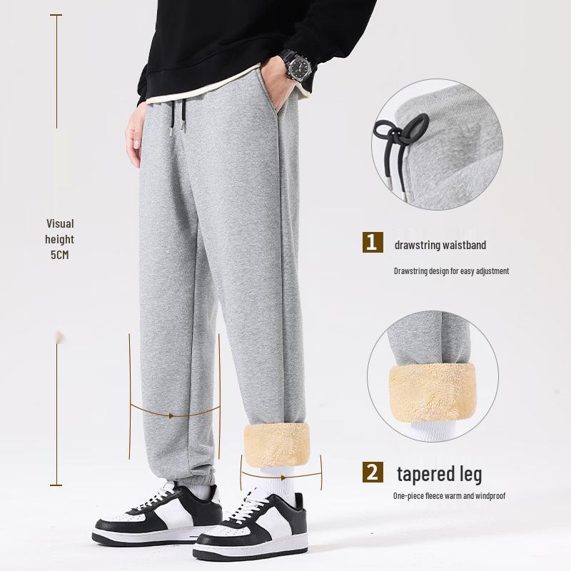 JEEP Men's Fleece-Lined Casual Sweatpants