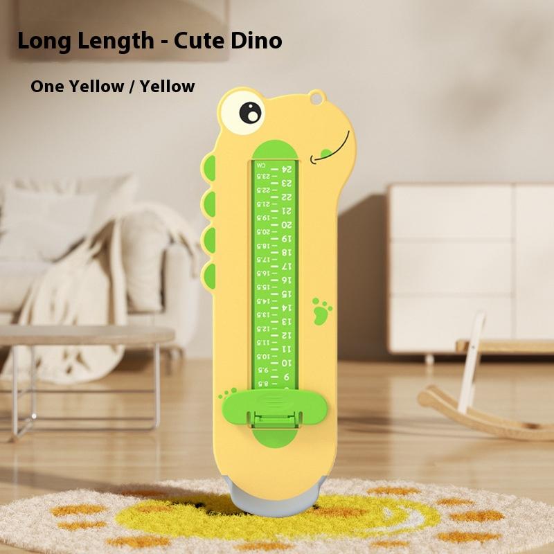 Babyfotlinjal Barn Fotlengde Måleinstrument Barneskokalkulator Småbarn Spedbarnssko Beslag Måleverktøy