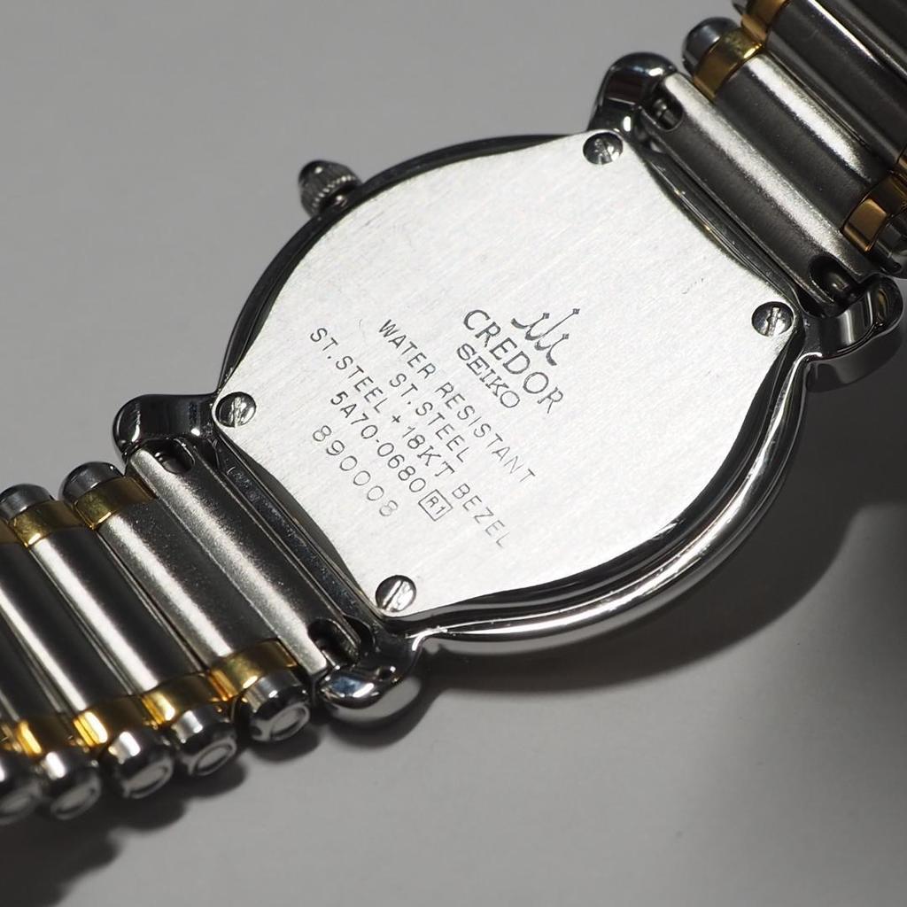 [USED] Credor Seiko K18 Bezel Women's Watch 811