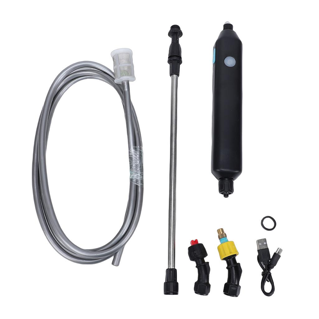 Battery Powered Sprayer Wand Portable Rechargeable Electric Garden Sprayer with Battery Indicator for Lawn Yard