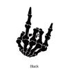 Skull finger StickersElevate Your Cars Look with this Creative Fun Cool Car Sticker!