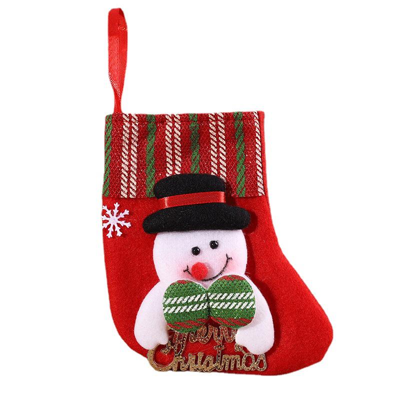 Christmas Cartoon Santa Letter Stockings for Children's Gifts & Candy